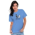 thumbnail image 4 of Flushed Dropped Phone Toilet Novelty Women's Graphic T Shirt Tees Brisco Brands S, 4 of 6