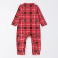 thumbnail image 5 of Merry Christmas Family Matching Pajamas Set Hooded Zipper Onesies Long Sleeve Couple One Piece Sleepwear, 5 of 7