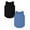 Blue 1PCS & Black 1PCS, variant on TSADFHJI 2 Pack Girls Tees 4T Summergirls Tank Tops Kids Summer Crewneck Sleeveless Shirts Dancewear 3 To14 Years
