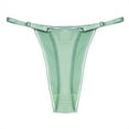 thumbnail image 3 of Panties Tbopshirt Women Underwear Thongs,Hipster Underwear,Women's Thong Thin Strap One-piece Comfortable Breathable Women's Low Waist Seamless Panties,Cheeky Panties, 3 of 5