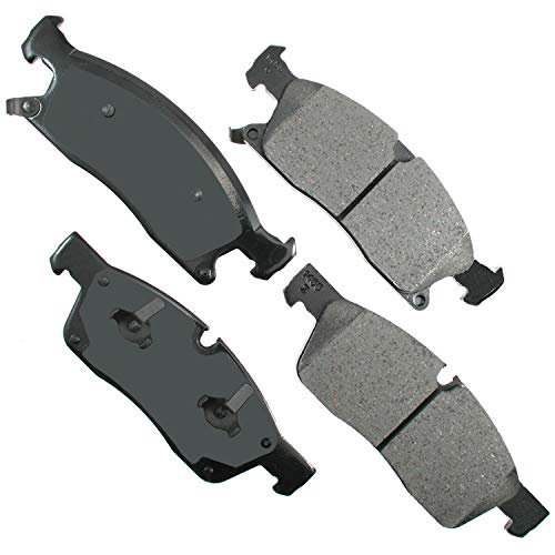 Akebono ACT1455 Proact Ultra Premium Ceramic Disc Brake Pad kit, grey