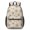 Sunflower White Pattern-1, variant on Sunflower Pink Pattern 17" Waterproof Oxford School Backpacks for Teens, S-Shape Padded Straps, for School, Travel, Hiking, Camping