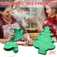 thumbnail image 2 of EUDIDV Silicone Bundt Cake Mold DIY Christmas Tree Chocolate Cake Decoration Baking Cake Molds Mini, 2 of 6
