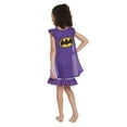 thumbnail image 4 of DC Comics Justice League Batgirl Little Girls Peplum Gown and Cape Toddler to Little Kid, 4 of 5