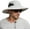 light grey, variant on Men's/Women's Sun Hat, Waterproof Wide Bird Bucket Hat UV Protection Boonie Hat for Fishing Hiking Garden Beach