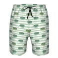thumbnail image 4 of Naloa Cute Crocodile Men's Beach Shorts, Surfing shorts, Swim trunks, Quick Dry Swim Trunks for Surfing Beach Fun - XX-Large, 4 of 9