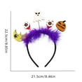 thumbnail image 2 of Halloween Hair Clips Party Headband Accessory for Women Girls Holiday Celebration Decoration, 2 of 5