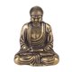 thumbnail image 2 of Pequeña estatua de Buda, meditación de tón artesanal de regalo sentado en oro, decoración, para oficina del coche del jardín del del hogar Sunnimix miniestatua, 2 of 8