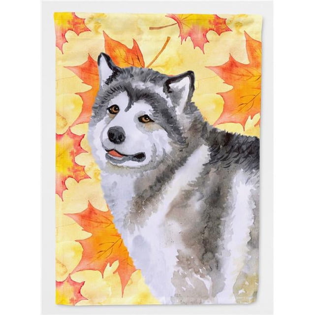 Carolines Treasures BB9899GF Alaskan Malamute Drapeau d'Automne - Taille Jardin