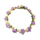 thumbnail image 5 of Diadema de flores, corona de flores para parque, puesta en escena, accesorios de fotografía, viajes púrpura, 5 of 9