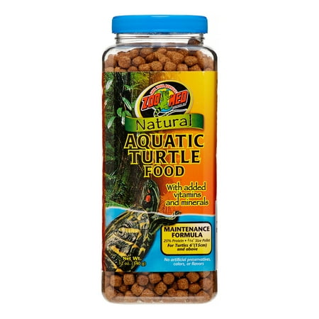 Zoo Med Turtle Tuff Splash - Zoo Med Natural Maintenance Formula Aquatic Turtle Food (12 oz.)