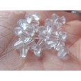 thumbnail image 2 of Silicone Earring Backs - 1000 Soft Clear Ear Safety Backs, 2 of 5