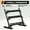 Dumbbell Rack-Black (Large), variant on Mikolo 3 Tierr Dumbbell Storage Rack Stand, 1500LBS Weight Capacity