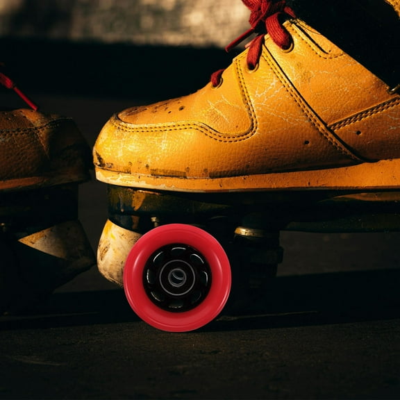 IDEANATEGRATE 1Pack Round Roller Skate Wheel For Easy Gliding And Detachable Design Indoor Use