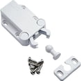 thumbnail image 2 of 2 Pack Sugatsune LAMP Non-Magnetic Touch Latch Safe Push Latch, White, 2 of 3