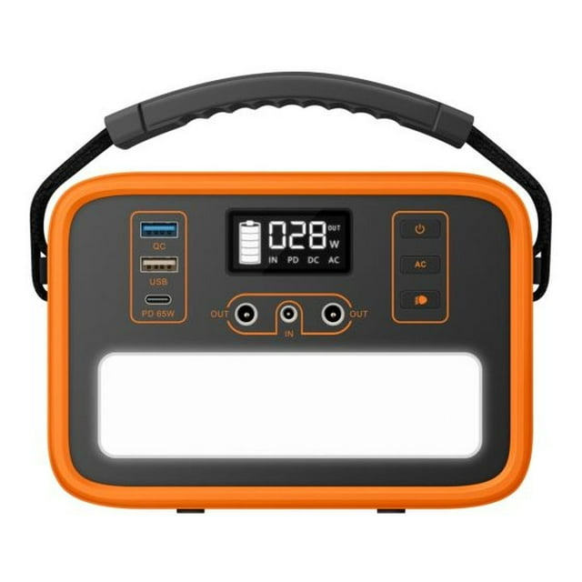 Estación de energía portátil de 48,000 mAh con inversor de corriente de 150 W (110 Vca)