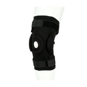 ACE Brand Adjustable Hinged Knee Brace, Black/Gray, 1 Brace