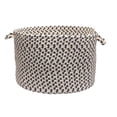 thumbnail image 5 of EM49A014X010 Elmwood - Stonewash 14"x14"x10" Basket, 90% Polypropylene/10% Wool - Round., 5 of 5