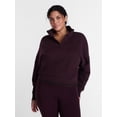 thumbnail image 2 of Avia Women's Quarter Zip Fleece Pullover, Sizes XS-XXXL, 2 of 6