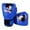 Blue, variant on Youth Boxing Gloves Breathable Leather Training Gloves for Kids Arts Muay Thai and Fitness