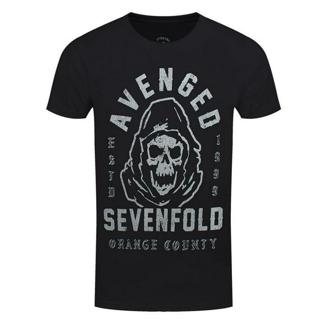 Avenged Sevenfold T-Shirt en Coton pour Adulte So Grim Orange County