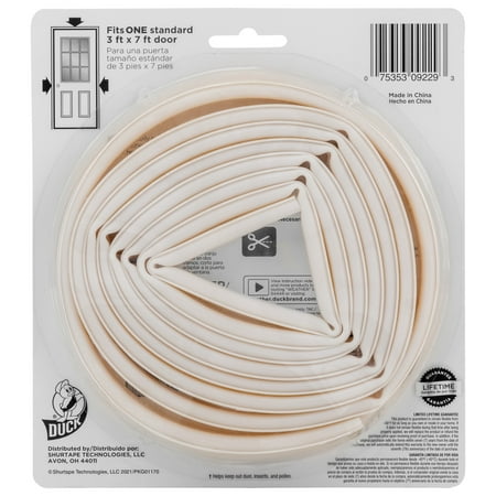 Duck Max Strength White Silicone 17 ft. Weatherstrip Seal
