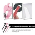 thumbnail image 4 of Miangastore 6Pcs Eyebrow Measuring Rulers Eyebrow Calipers Gauge Rulers for Eyebrow Makeup Accessories, 4 of 8