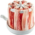 thumbnail image 2 of Microwave Bacon Cooker- Bacon Wizard Cooks 1LB of Bacon and Reduces Fat by 40%- Use for Easy Meal Prep- Crispier, Healthier, Quicker Bacon Every time- Grease Catcher Makes Clean Up Simple, 2 of 6