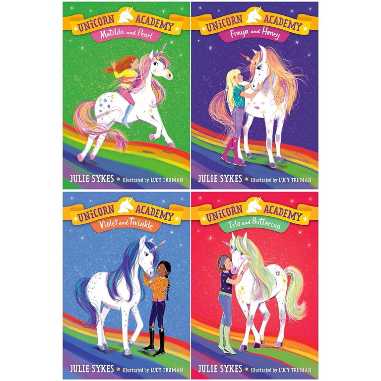 Unicorn Academy Series Books 1-12: Sophia and Rainbow