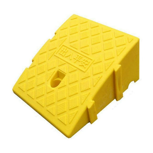 Rampe de Trottoir en PVC Durable pour Voitures et Fauteuils Roulants Antidérapante Légère Portable pour Allée