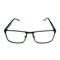 thumbnail image 6 of Fila Mens Black Rectangle Metal Eyewear Frame VF9940. 531. 54mm, 6 of 8