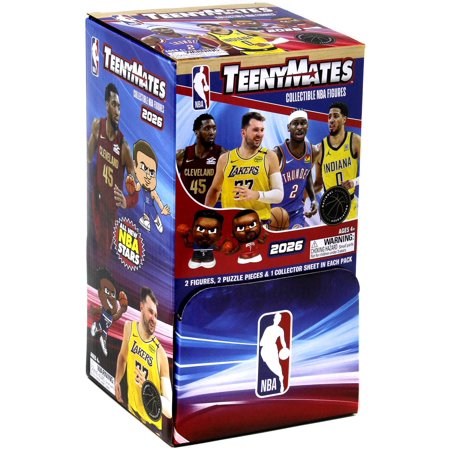 NBA TeenyMates Basketball Series 11 Mystery Box [32 Packs]