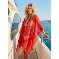 thumbnail image 5 of LMLYSoH Women's Solid Color Beach Shawl Cover, Multiple Purposes Simple Style Chiffon Beach Towel, 5 of 9