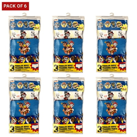 

Paw Patrol Toddler Boys 3pk Training Pants 2t Pack Of 6