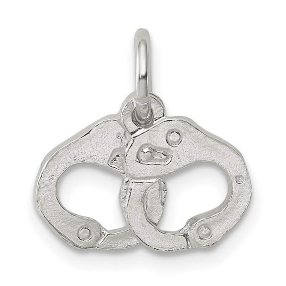 FJC Finejewelers Sterling Silver Handcuffs Charm