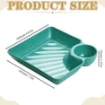 thumbnail image 3 of Clearance Tableware under $1,Separated Plate Multi Reusable Dip Tray Japanese Dumpling Plate Chips And Dip Serving Dish For Charcuterie Easy To Clea, 3 of 9
