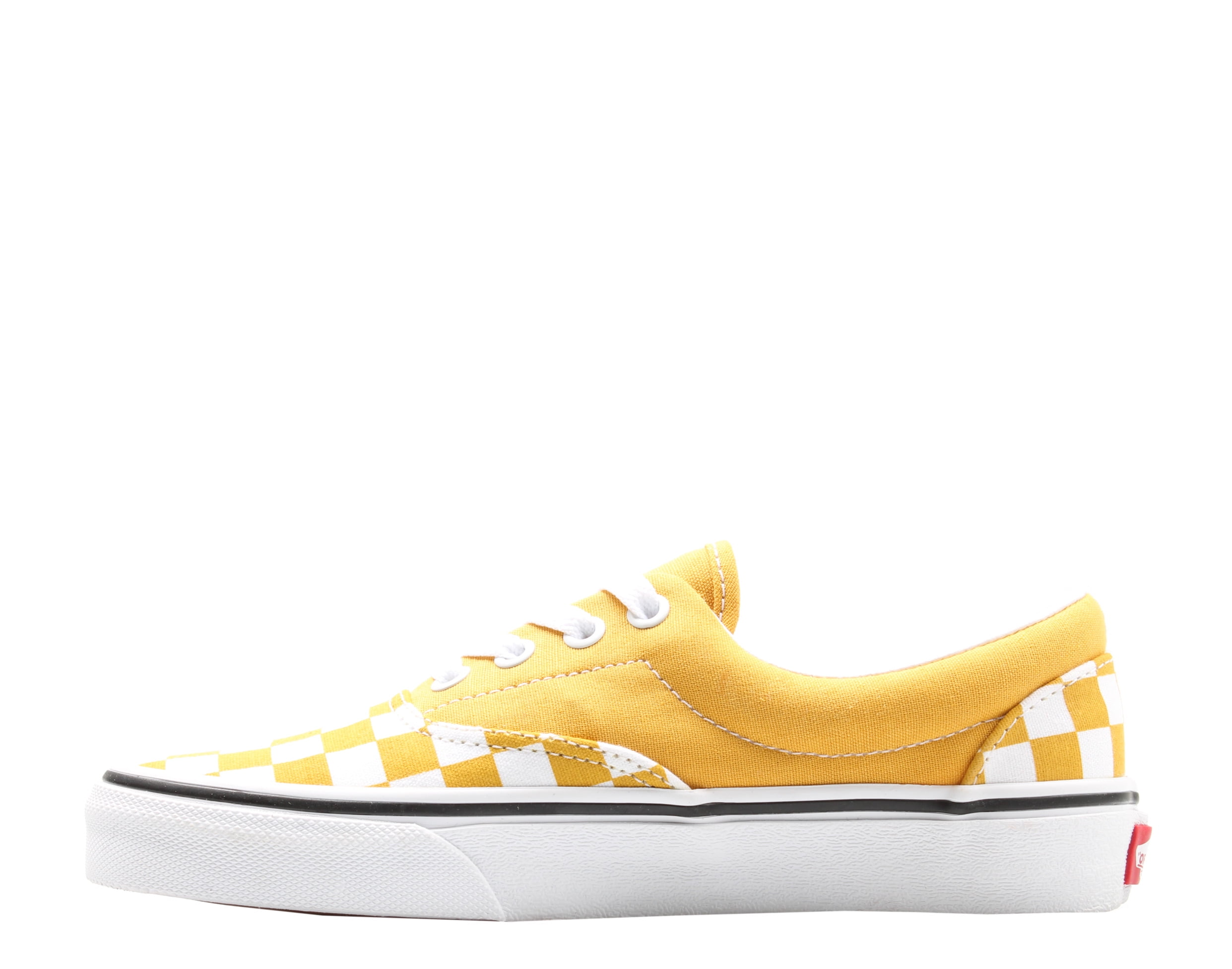yolk yellow checkerboard vans