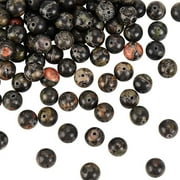 About 92~96 Pcs/2 Strands 8mm Natural Jade Beads Natural Plum Blossom Jade Beads Strands 1.2mm Hole Jade Loose Beads Gemstone Loose Round Beads Round Smooth Gemstones for Jewelry Making