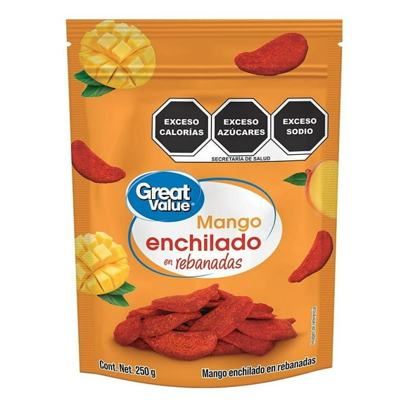 Mango enchilado Great Value en rebanadas 250 g