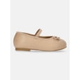 thumbnail image 2 of Wonder Nation Baby Girls Bow Ballet Dress Shoes, 2 of 6