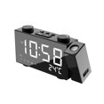 thumbnail image 3 of Proyección Multifuncional Despertador Radio Reloj Led Proyección Rotación De 180 Grados Radio Fm De Alta De Sonido Con Pantalla De Temperatura Sweethay HA020221-00, 3 of 5