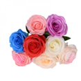 thumbnail image 2 of Artificial Roses 10.6"Tall Silk Rose Single Branch Rose,One Flower Bobo Ball Rose,Multicolor Rose DIY Decorative Rose Wedding Valentines Day Party Garden Decoration Props Imitation Rose Gift, 2 of 6