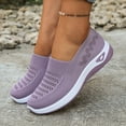 thumbnail image 6 of Women's Walking Shoes Wove Breathable Soft Orthopedic Diabetic Comfortable Sneakers for Women Indoor Outdoor Casual Athletic Work Shoes, 6 of 6