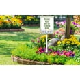 thumbnail image 5 of Eveokoki 4.6x6 Inch Please Stay Out Of Flower Beds Aluminum Lawn Sign Stand Yard Sign With Metal Stakes Kit Outside Garden Grass Farm Signs Outdoor Decorations, 5 of 6