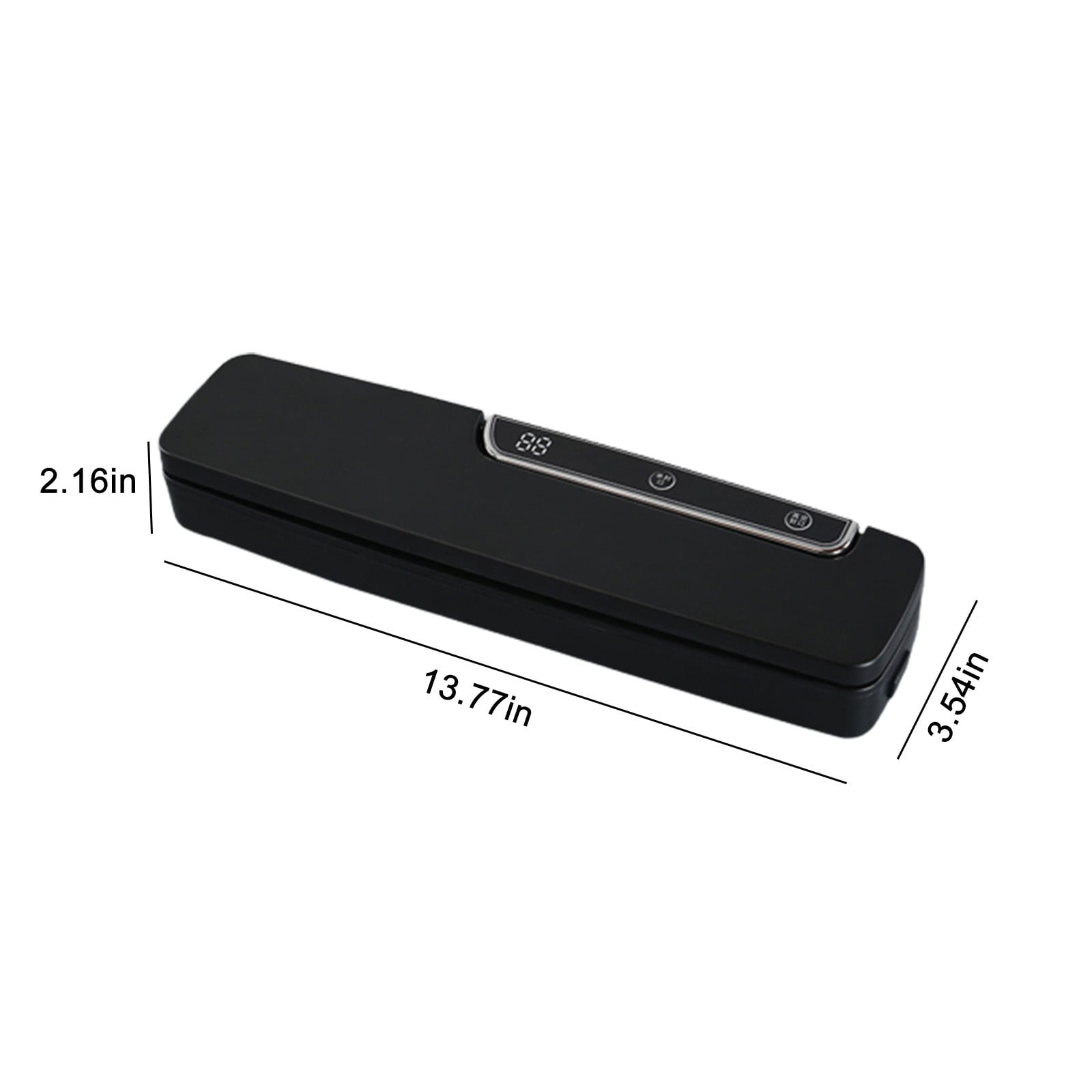 Byujiro Automatic Vacuum Sealer Machine Household Food Sealer with Air Sealing System, Compact Design for Food Storage, Meal Prep, Freezer Bags & Kitchen Organization