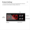 thumbnail image 5 of Digital Thermostat Hygrostat Temperature Humidity Controller AC220V, 5 of 5