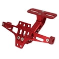 thumbnail image 1 of Soporte de Placa de matrícula de Motocicleta, Kimiss Soporte de Soporte de Matrícula Ajustable Marco de Placa de Matrícula de Aleacio de Aluminio CNC Soporte de, 1 of 7