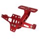 thumbnail image 1 of Soporte de Placa de matrícula de Motocicleta, Kimiss Soporte de Soporte de Matrícula Ajustable Marco de Placa de Matrícula de Aleacio de Aluminio CNC Soporte de, 1 of 7