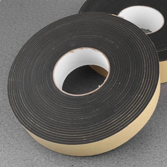 2 Rolls Eva Sponge Tape Bumper Window Sealing Door Strip For Home
