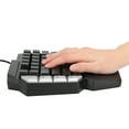 thumbnail image 4 of Teclado mecánico para juegos de una sola mano con luz LED USB 38 teclas teclado de una mano para computadora, 4 of 5